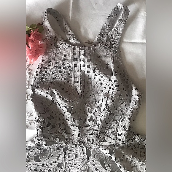 LUBA by Hannah Payne Fit & Flare Lace Dress - Picture 3 of 10